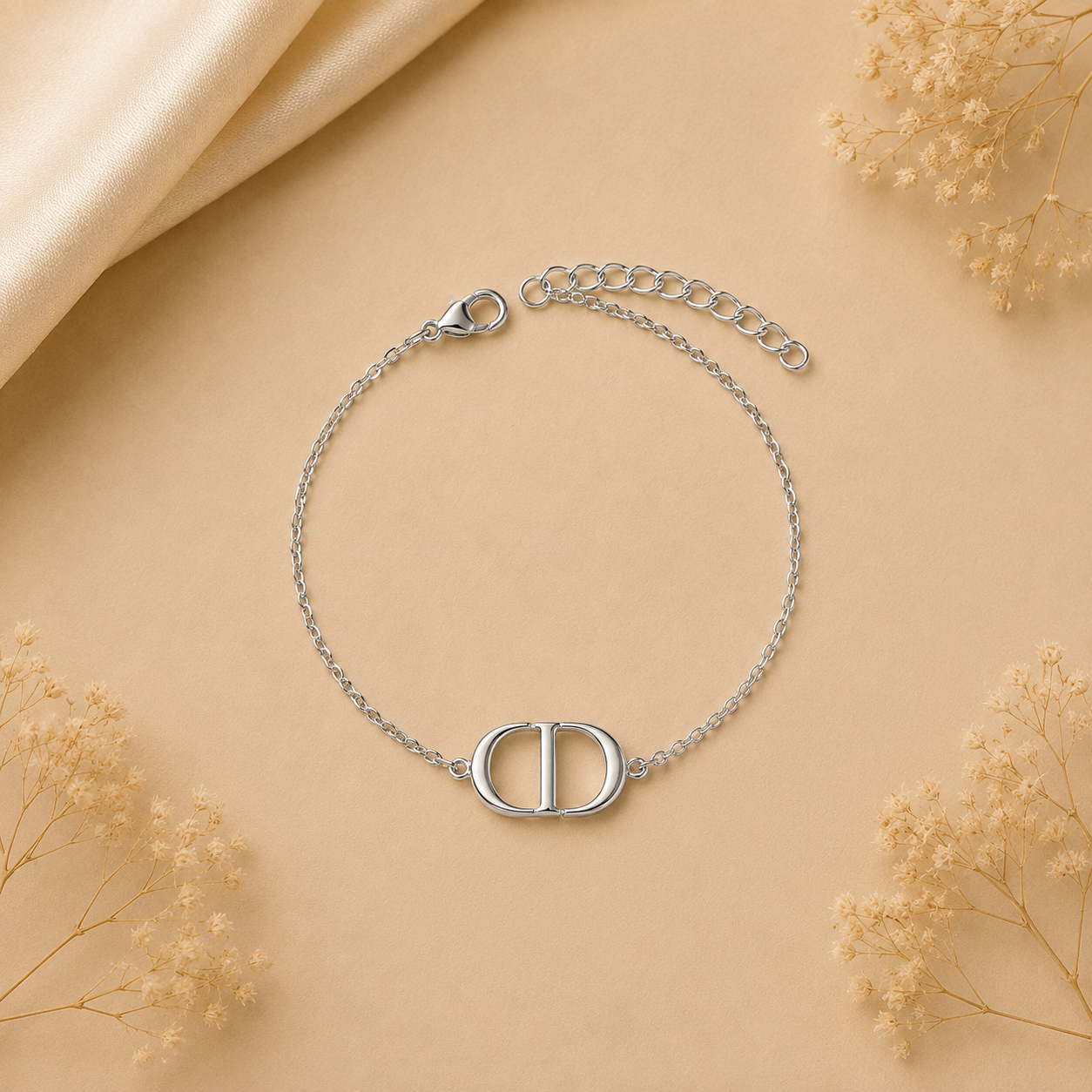 Hochwertiges Edelstahl-Armband in Gold oder Weißgold. Filigran und fein. Langlebig, wasserfest, hypoallergen und alltagstauglich.