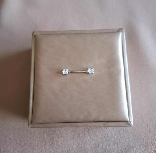 Süße Brustwarzenpiercings aus Chirurgenstahl!