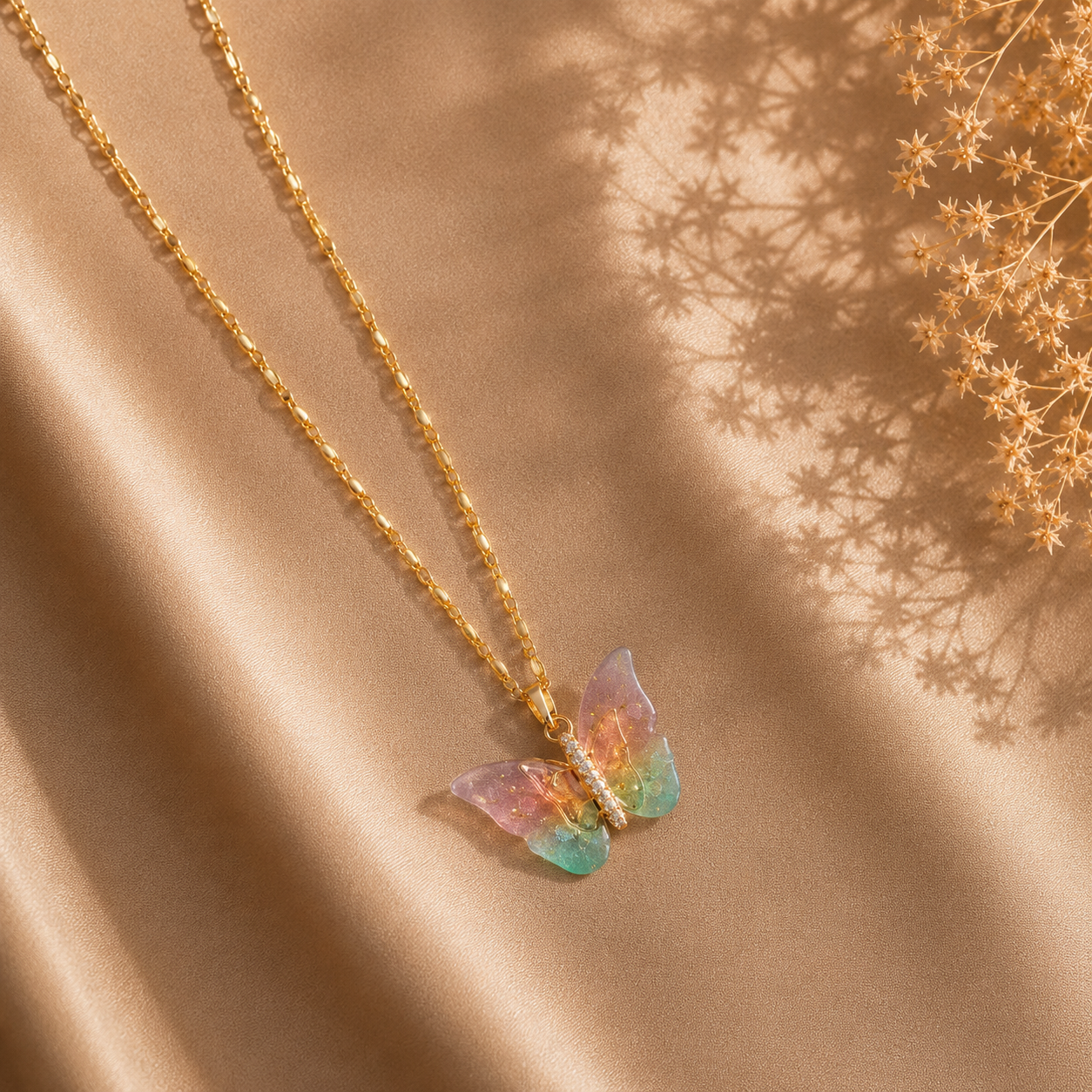 Kette mit Schmetterling