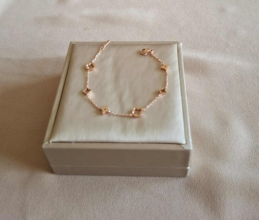 Filigranes Armband in Roségold
